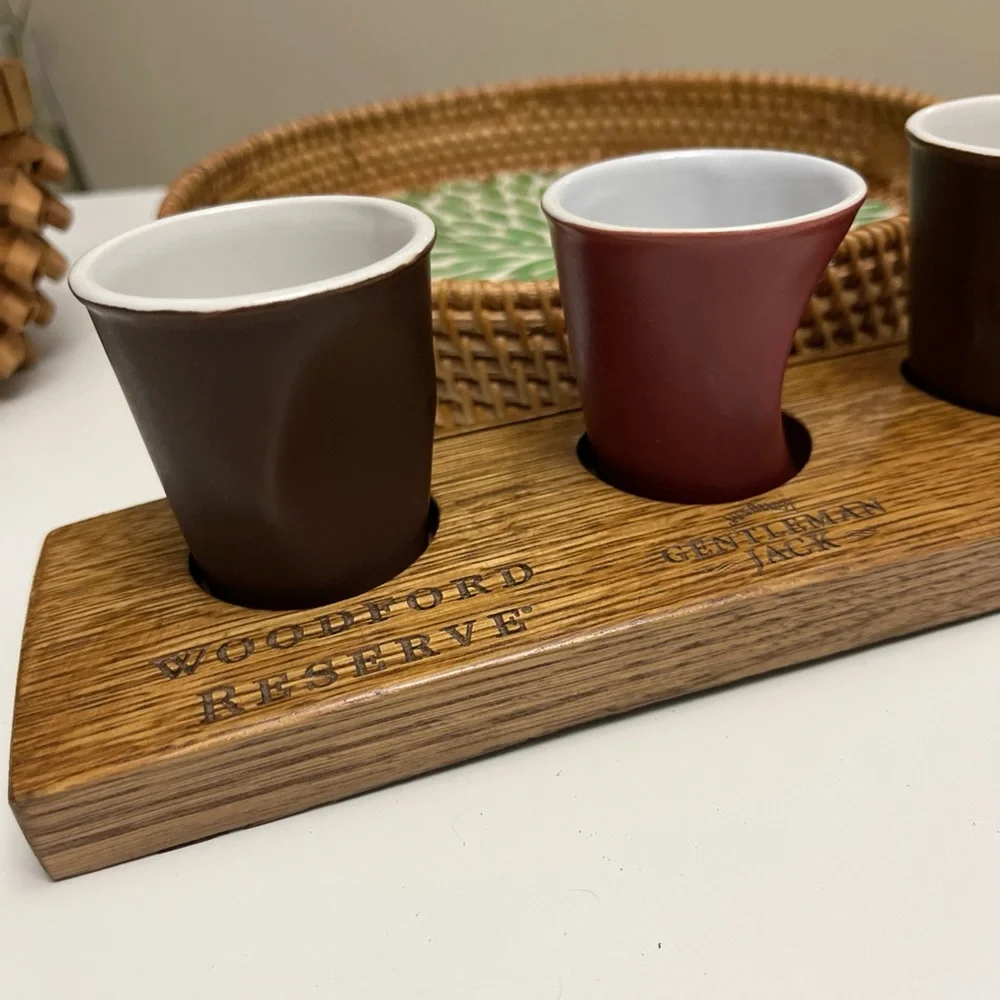 Woodford Reserve Wooden Flight‎ Tray